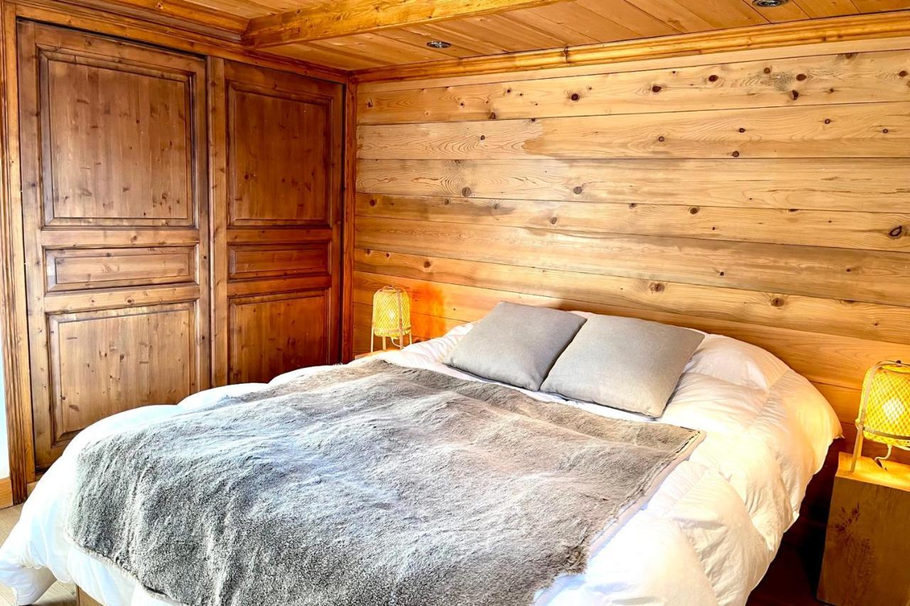 Chic And Cosy Apt With Balcony In Megève Exterior foto